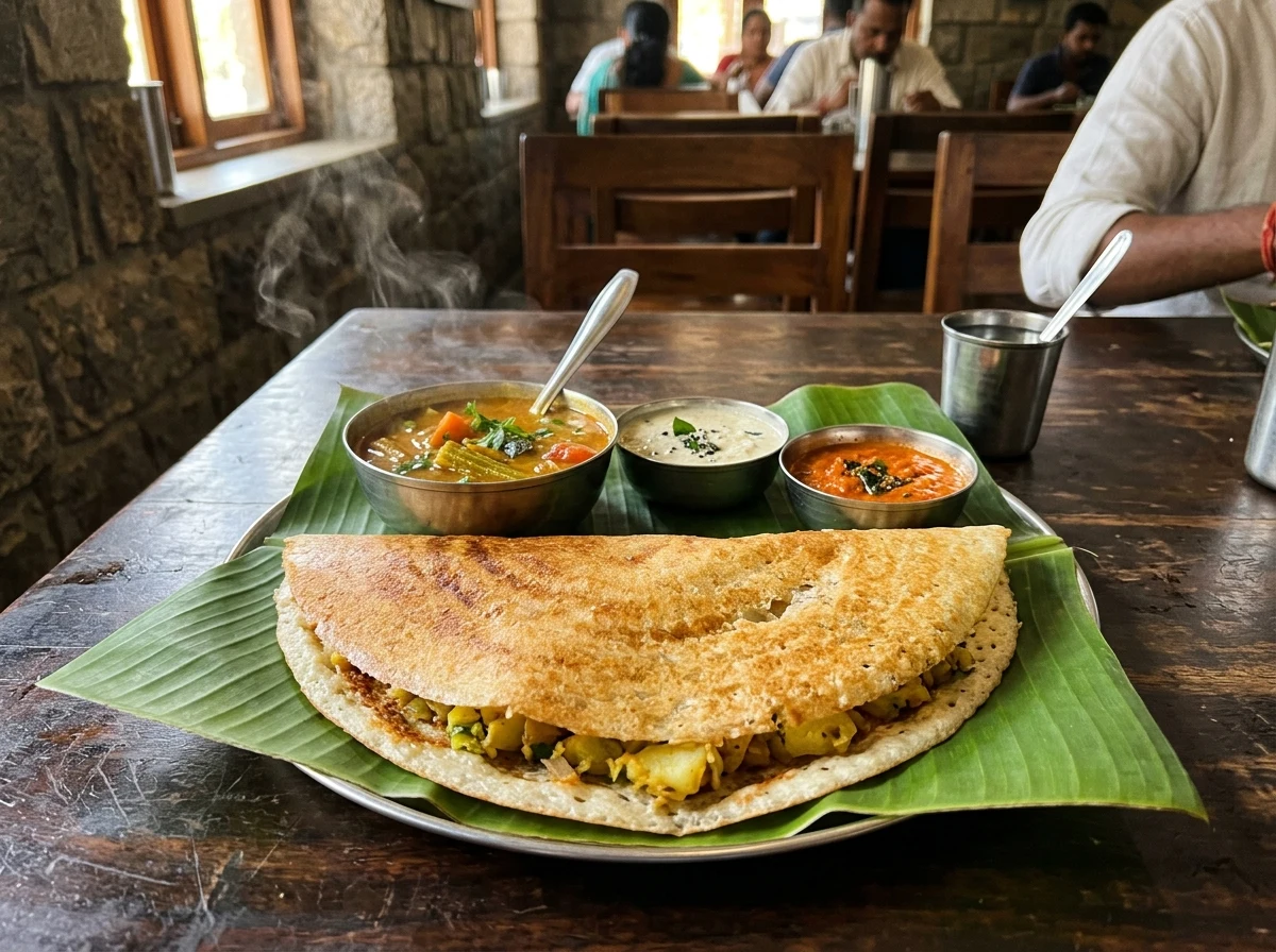 South Indian Dosa and Hoppers